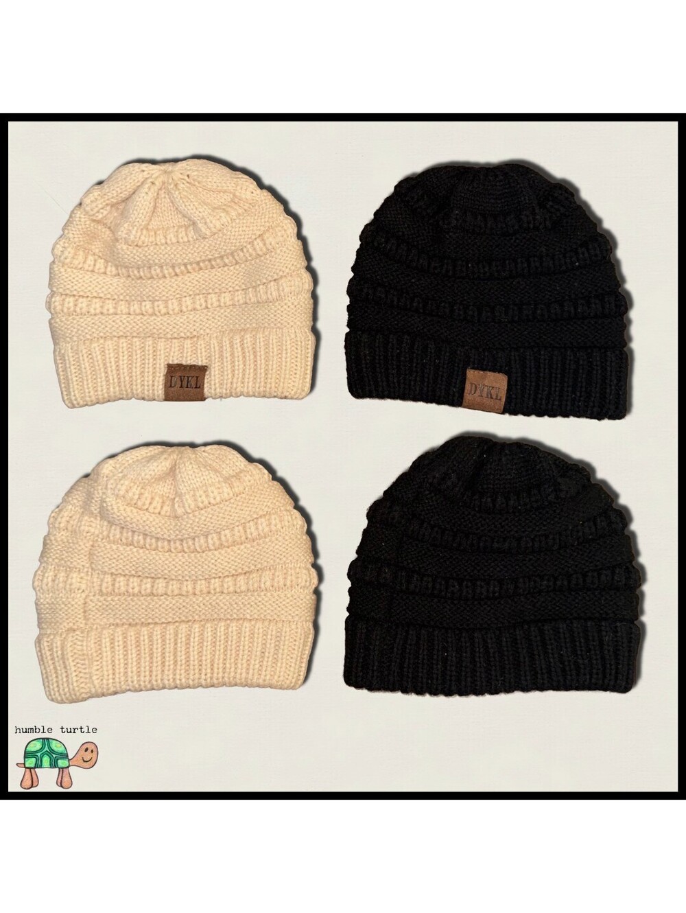 DYKL Winter Warm Knit Hats for Boys & Girls Soft Beanie | Baby Toddler